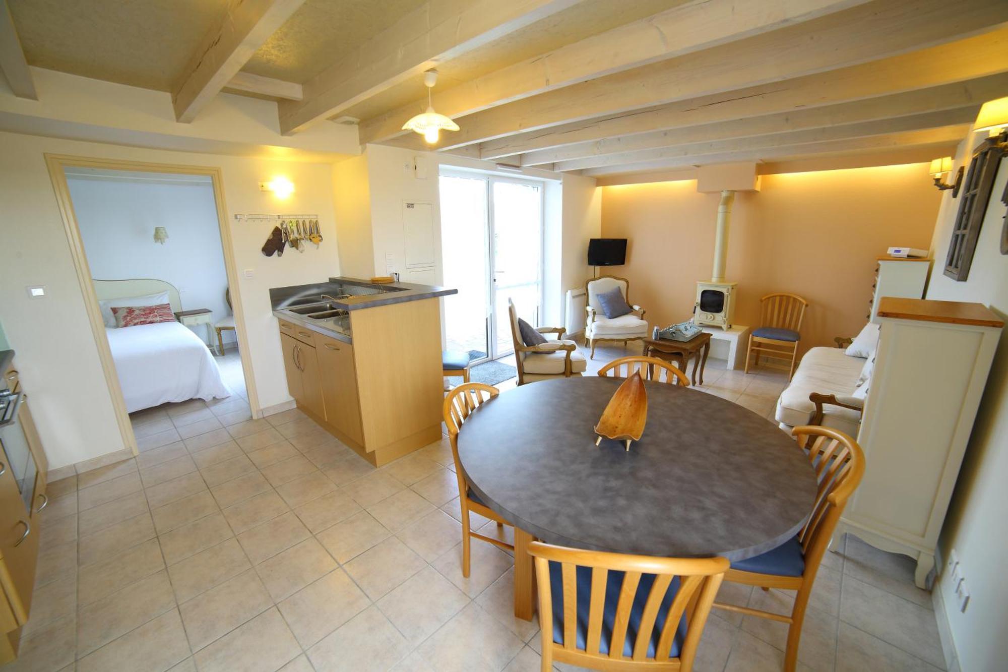 La Ferme De Vur Ven Apartment Saint-Évarzec Cameră foto