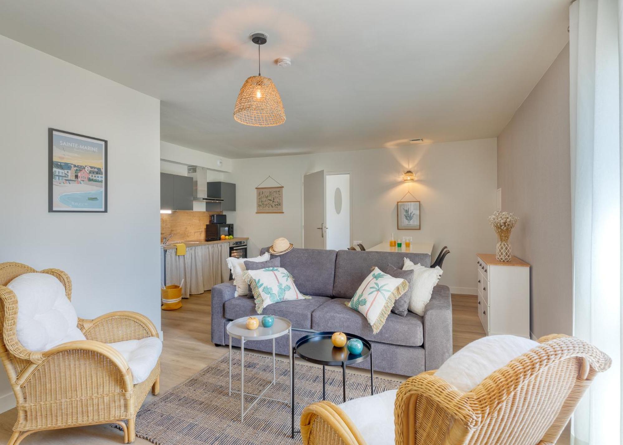 La Ferme De Vur Ven Apartment Saint-Évarzec Cameră foto