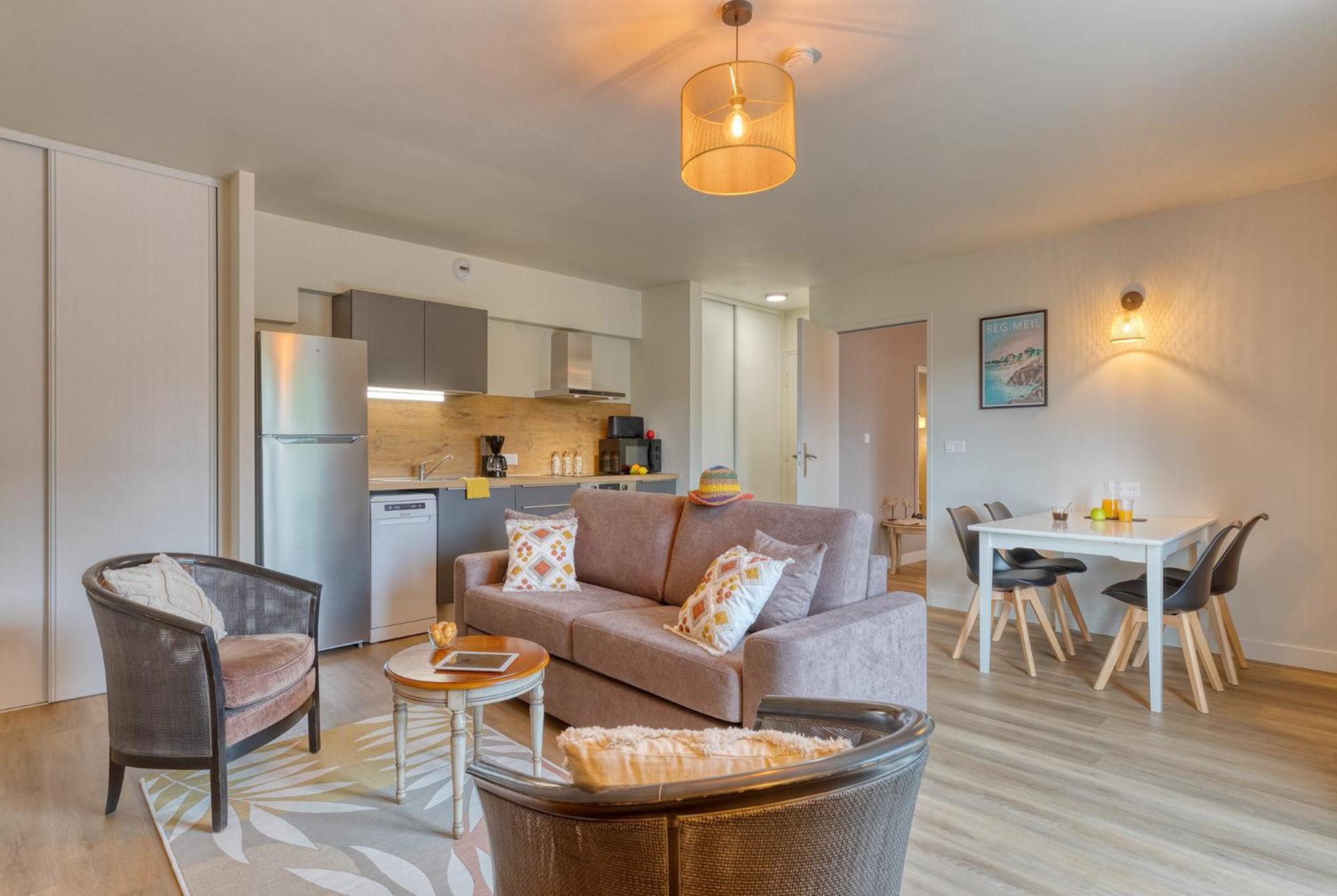 La Ferme De Vur Ven Apartment Saint-Évarzec Cameră foto